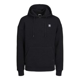 Jack & Jones Jcostructured Sweat Hood SMU Siyah Erkek Sweatshirt