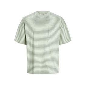 Jack & Jones Jcotanical Stripe Tee Ss Crew Neck Sn Çöl Sage Erkek T-shirt