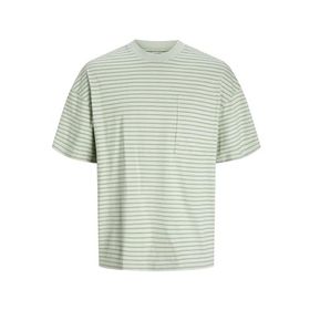 Jack & Jones Jcotanical Stripe Tee Ss Crew Neck Sn Çöl Sage Erkek T-shirt