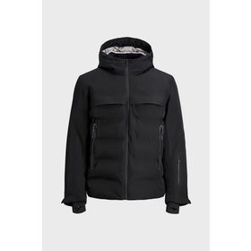 Jack & Jones Jcotarwin 12225287 Siyah Erkek Mont