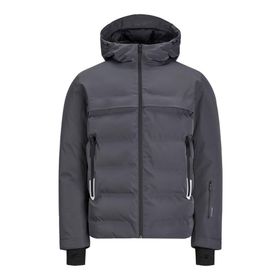 Jack & Jones JCOTARWIN PUFFER Koyu Gri Erkek Mont
