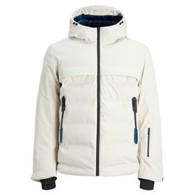Jack & Jones Jcotarwin Puffer Krem Erkek Günlük Mont