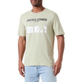 Jack & Jones Jcotext Cotton Tee Ss Crew Neck FST Çöl Sage Erkek T-shirt