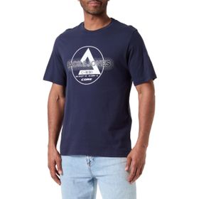 Jack & Jones Jcotext Cotton Tee Ss Crew Neck FST Lacivert Navy Blazer Erkek T-shirt