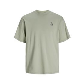Jack & Jones Jcotriangle Summer Tee Ss Crew Neck SN Açık Mat Yeşil Erkek T-shirt
