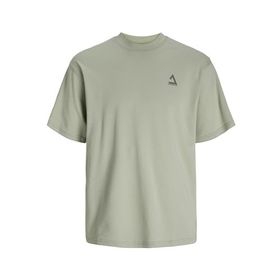 Jack & Jones Jcotriangle Summer Tee Ss Crew Neck SN Açık Mat Yeşil Erkek T-shirt