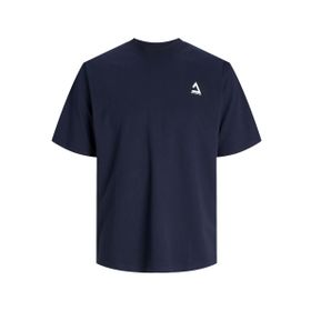 Jack & Jones Jcotriangle Summer Tee Ss Crew Neck SN Lacivert Erkek T-shirt