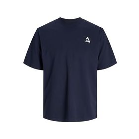 Jack & Jones Jcotriangle Summer Tee Ss Crew Neck SN Lacivert Erkek T-shirt