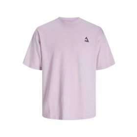 Jack & Jones Jcotriangle Summer Tee Ss Crew Neck SN Lila Erkek T-shirt