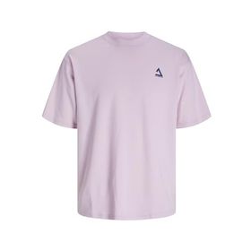 Jack & Jones Jcotriangle Summer Tee Ss Crew Neck SN Lila Erkek T-shirt