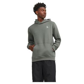 Jack & Jones jcotriangle Sweat Hood SN Gri Erkek Sweatshirt