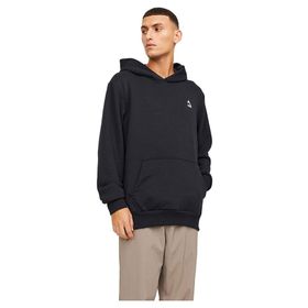 Jack & Jones Jcotriangle Sweat Hood SN Siyah Erkek Sweatshirt