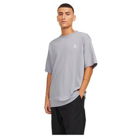 Jack & Jones Jcotriangle Tee Ss Crew Neck SN Gri Erkek T-shirt