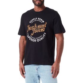 Jack & Jones Jimikk Tee Ss Crew Neck Siyah Erkek T-shirt