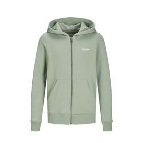 Jack & Jones JJ Beau Sweat Zip Hood JNR Yeşil Erkek Çocuk Sweatshirt