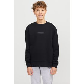 Jack & Jones JJ Taka Sweat Crew Neck JN Siyah Erkek Çocuk Sweatshirt