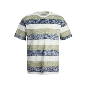 Jack & Jones Jjcoast Çizgili Pacific Coast Regular Fit Yuvarlak Yaka Erkek T-shirt