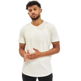Jack & Jones Jjebasher Tee O-Neck Ss Noos Cloud Dancer Fit Reg Erkek T-shirt