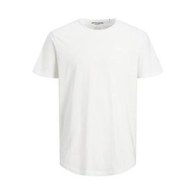Jack & Jones Jjebasher Tee O-Neck Ss Noos Cloud Dancer Fit Reg Erkek T-shirt