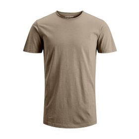 Jack & Jones JJebasher Tee O-Neck Ss Noos Crockery Fit Reg Erkek T-shirt
