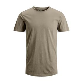 Jack & Jones JJebasher Tee O-Neck Ss Noos Crockery Fit Reg Erkek T-shirt