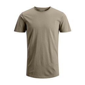 Jack & Jones JJebasher Tee O-Neck Ss Noos Crockery Fit Reg Erkek T-shirt