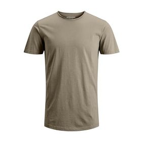 Jack & Jones JJebasher Tee O-Neck Ss Noos Crockery Fit Reg Erkek T-shirt