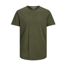Jack & Jones Jjebasher Tee O-Neck Ss Noos Forest Night Erkek T-shirt