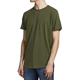 Jack & Jones Jjebasher Tee O-Neck Ss Noos Forest Night Erkek T-shirt