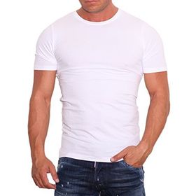 Jack & Jones Jjebasic O-Neck Tee S-S Noos Optical White Erkek T-shirt
