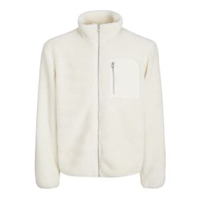 Jack & Jones Jjebradley Teddy Cloud Dancer Beyaz Erkek Ceket Mont