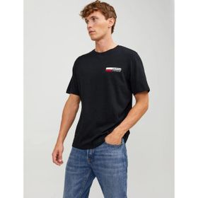 Jack & Jones Jjecorp Logo Tee Play O-Neck Noos Siyah Erkek T-shirt