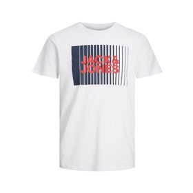 Jack & Jones Jjecorp Logo Tee Ss O-Neck Noos Beyaz Blazer Erkek T-shirt