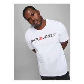 Jack & Jones Jjecorp Logo Tee Ss O-Neck Noos Beyaz Blazer Erkek T-shirt