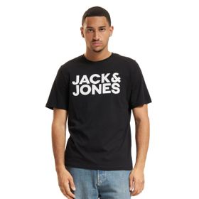 Jack & Jones JJECORP LOGO TEE SS O-NECK NOOS Black Erkek T-shirt