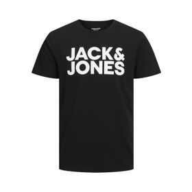 Jack & Jones JJECORP LOGO TEE SS O-NECK NOOS Black Erkek T-shirt