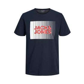 Jack & Jones Jjecorp Logo Tee Ss O-Neck Noos Navy Blazer Erkek T-shirt