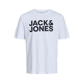 Jack & Jones Jjecorp Logo Tee Ss O-Neck Noos White Erkek T-shirt