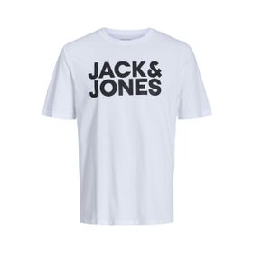 Jack & Jones Jjecorp Logo Tee Ss O-Neck Noos White Erkek T-shirt