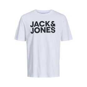 Jack & Jones Jjecorp Logo Tee Ss O-Neck Noos White Erkek T-shirt