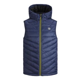Jack & Jones Jjehero Bodywarmer Hood Navy Blazer Erkek Yelek