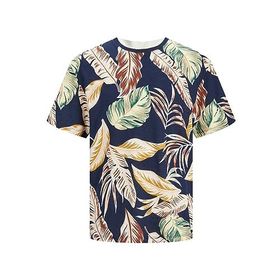 Jack & Jones Jjejeff Aop Tee SS SN Navy Blazer Erkek T-shirt