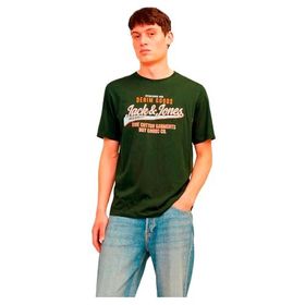 Jack & Jones Jjelogo Tee Ss O-Neck 2 Col Aw24 SN Kombu Green Erkek T-shirt