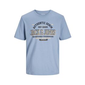 Jack & Jones Jjelogo Tee Ss O-Neck 2 Col Aw24 SN Mountain Spring Erkek T-shirt