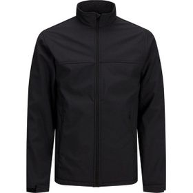 Jack & Jones Jjemarvin Collar Softshell Siyah Erkek Sweatshirt