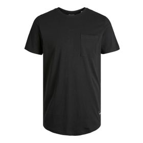 Jack & Jones Jjenoa Pocket Tee Ss Crew Neck Noos Black Erkek T-shirt