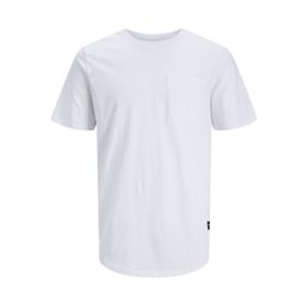Jack & Jones Jjenoa Pocket Tee Ss Crew Neck Noos White Erkek T-shirt