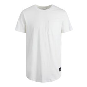 Jack & Jones Jjenoa Pocket Tee Ss Crew Neck Noos White Erkek T-shirt