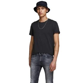 Jack & Jones Jjeorganic Basic Tee SS O-Neck Noos Siyah Erkek T-shirt
