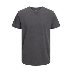 Jack & Jones Jjeorganic Melange Tee Ss O-Neck Noos Koyu Gri Melanj Erkek T-shirt